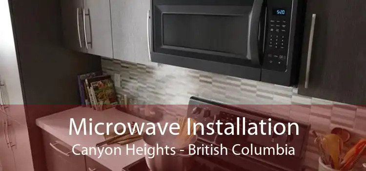 Microwave Installation Canyon Heights - British Columbia
