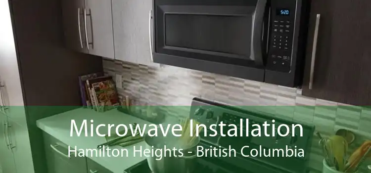 Microwave Installation Hamilton Heights - British Columbia