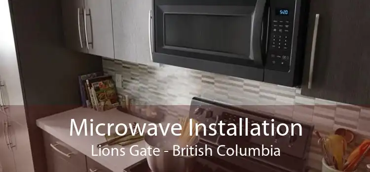 Microwave Installation Lions Gate - British Columbia