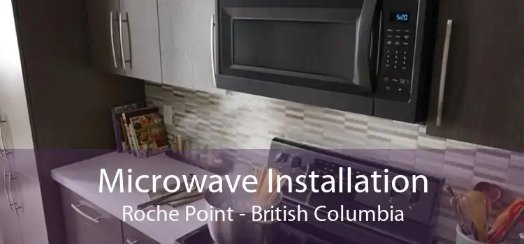 Microwave Installation Roche Point - British Columbia